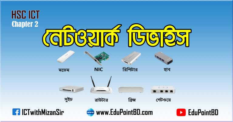 HSC ICT Chapter 2 এর সকল টপিকসমূহ বিস্তারিত আলোচনা
