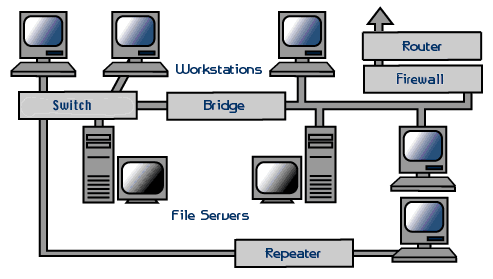Network devices in a network