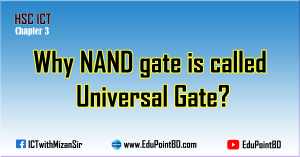 Why NAND gate is called Universal Gate?