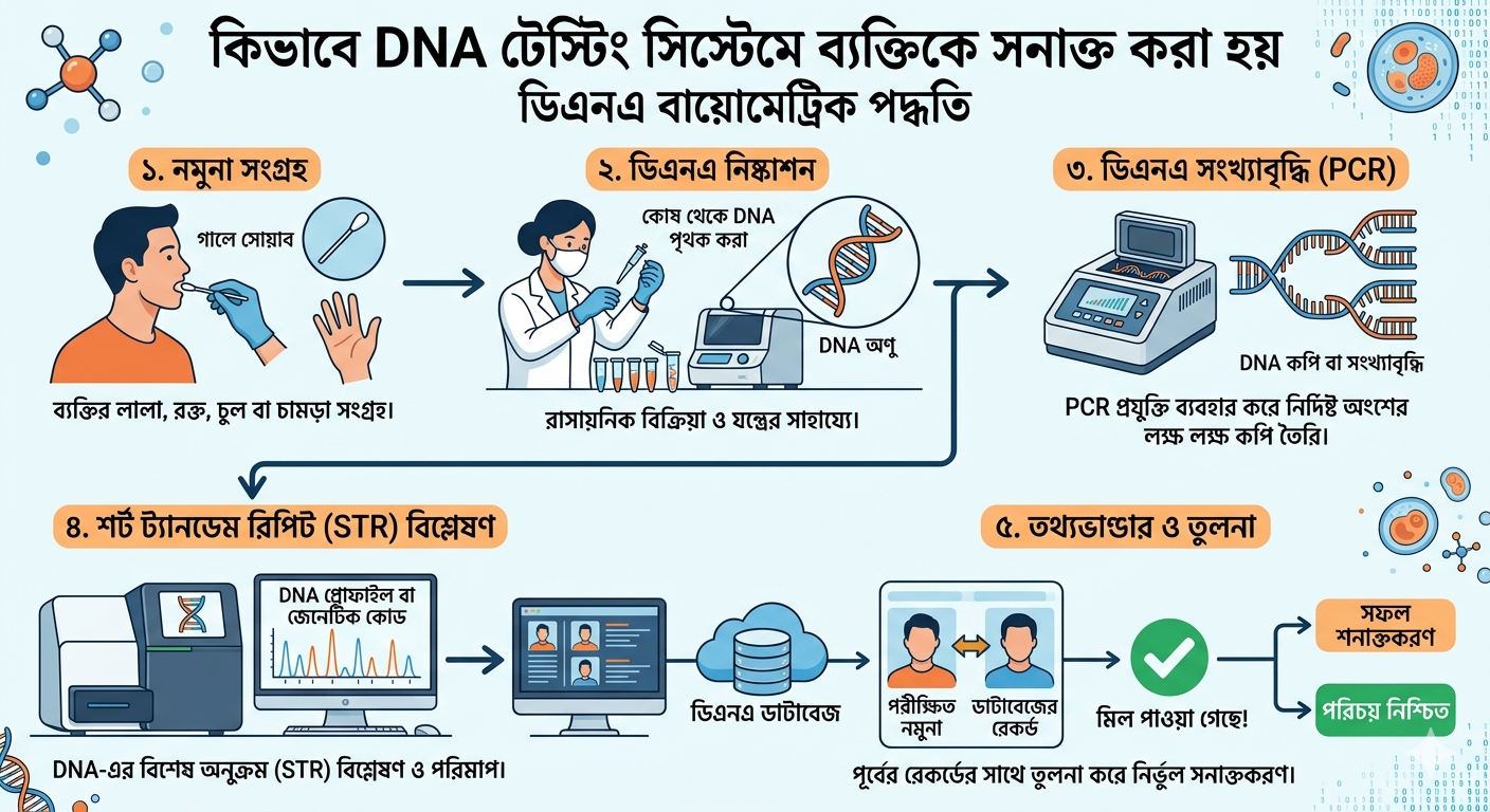 DNA Testing Steps